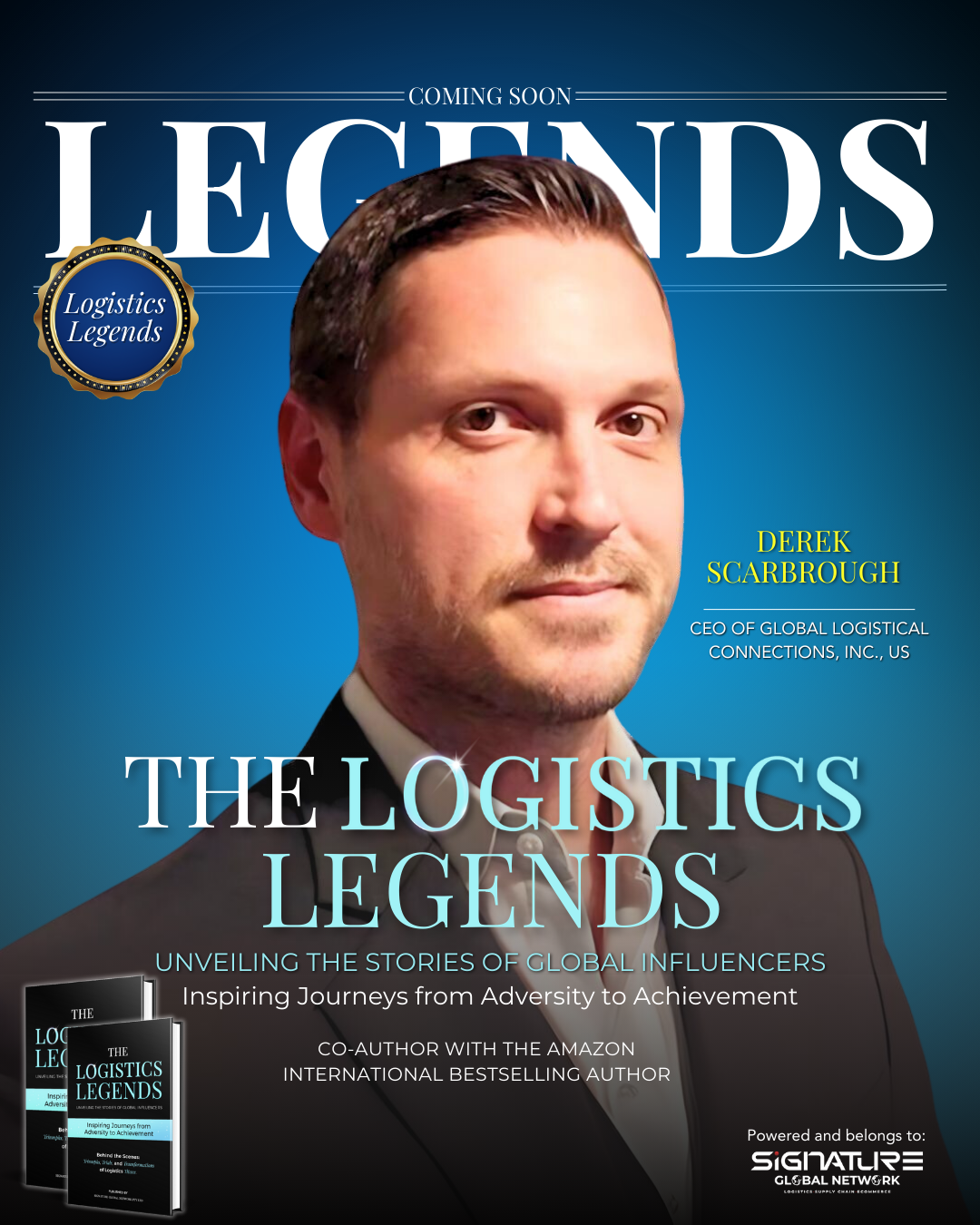 The Logistics Influencer Author- after the reveal- Gilbert Ernest (2)